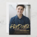 Search for masculine graduation invitations Trendy