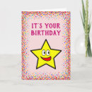 Search for colourful stars cards Cute