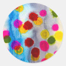 Search for vibrant abstract stickers Watercolor