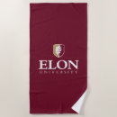 Search for college beach towels Elon university