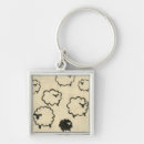 Search for animal print key rings Black