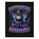 Search for gothic butterfly art Purple