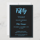 Search for black and blue invitations Bold typography