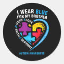 Search for autism puzzle stickers Mental illness