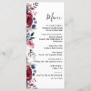 Search for burgundy menus Red