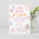 Search for reach four the stars birthday invitations Out of this world