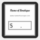 Search for price labels Black and white