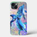 Search for dolphins iphone cases Blue