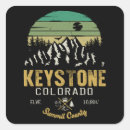Search for vintage skiing stickers Colorado