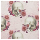 Search for skull fabric Rose