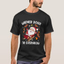 Search for wiener tshirts Santa
