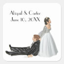 Search for tuxedo groom stickers Bride