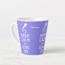 Search for calm mugs Typography