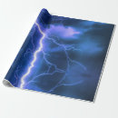 Search for storm wrapping paper Lightning