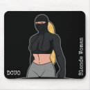 Search for blonde mousepads Woman