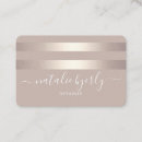 Search for script font business cards Stylish