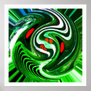 Search for green alien art Planet