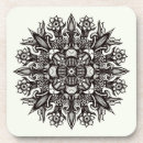 Search for trippy coasters Black and white