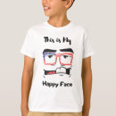 Search for emoji kids tshirts Happy face