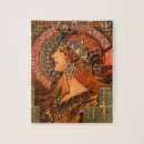 Search for alphonse mucha puzzles Vintage