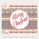 Search for sweater pattern stickers Merry christmas