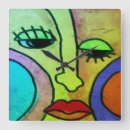 Search for abstract face art Funky