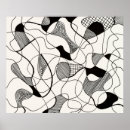 Search for abstract sketch posters Black