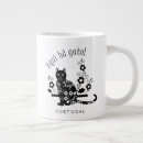 Search for cat and flowers mugs Feline