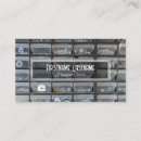 Search for working tools business cards Customer