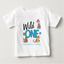 Search for wild one baby boy tshirts Blue