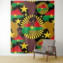 Search for black fist art Flag