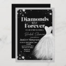 Search for black and silver bridal shower invitations Bride