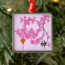 Search for chinese christmas tree decorations Cherry blossom