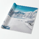 Search for scenic wrapping paper Snow