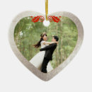 Search for heart frame christmas tree decorations Silver