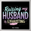 Search for my husband posters Sarcastic