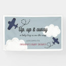 Search for airplane baby shower Blue