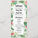 Search for tropical wedding programs Flowers