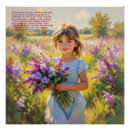 Search for purple flower posters Girl