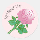 Search for beautiful pink rose stickers Botanical