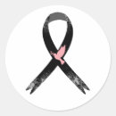 Search for black awareness ribbon stickers Support