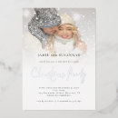 Search for silver and gold christmas invitations Minimalist