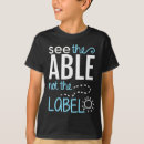 Search for labels kids tshirts Autistic