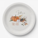Search for white pumpkin plates Leaves