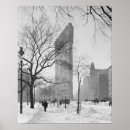 Search for flatiron building posters Black and white