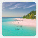 Search for beach wedding stickers Summer