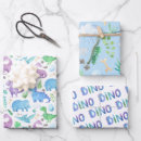 Search for dinosaur wrapping paper Boy