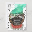 Search for witch cauldron invitations Pumpkin