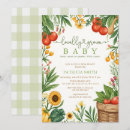 Search for locally grown baby shower invitations Greenery