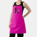 Search for pink and black aprons Modern